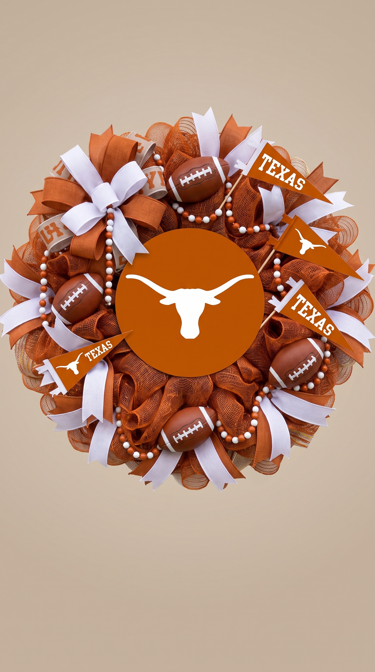 COLLEGE FOOTBALL WREATHS