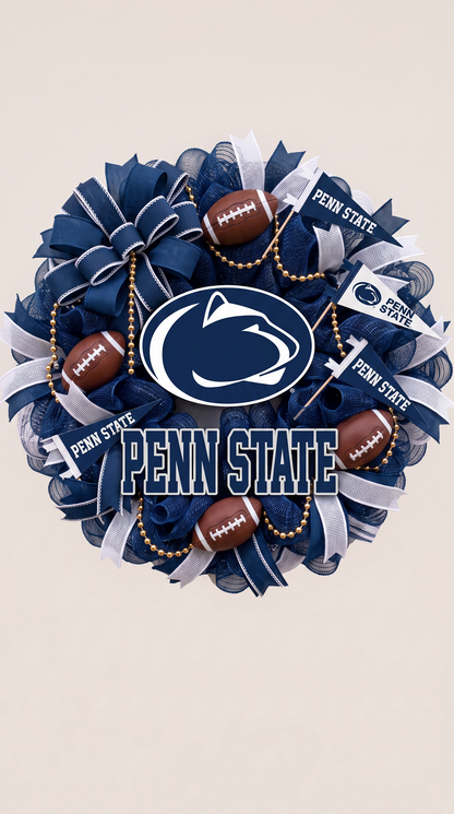 COLLEGE FOOTBALL WREATHS