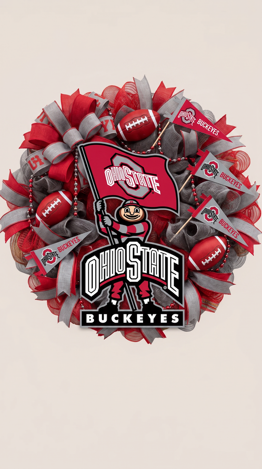 COLLEGE FOOTBALL WREATHS